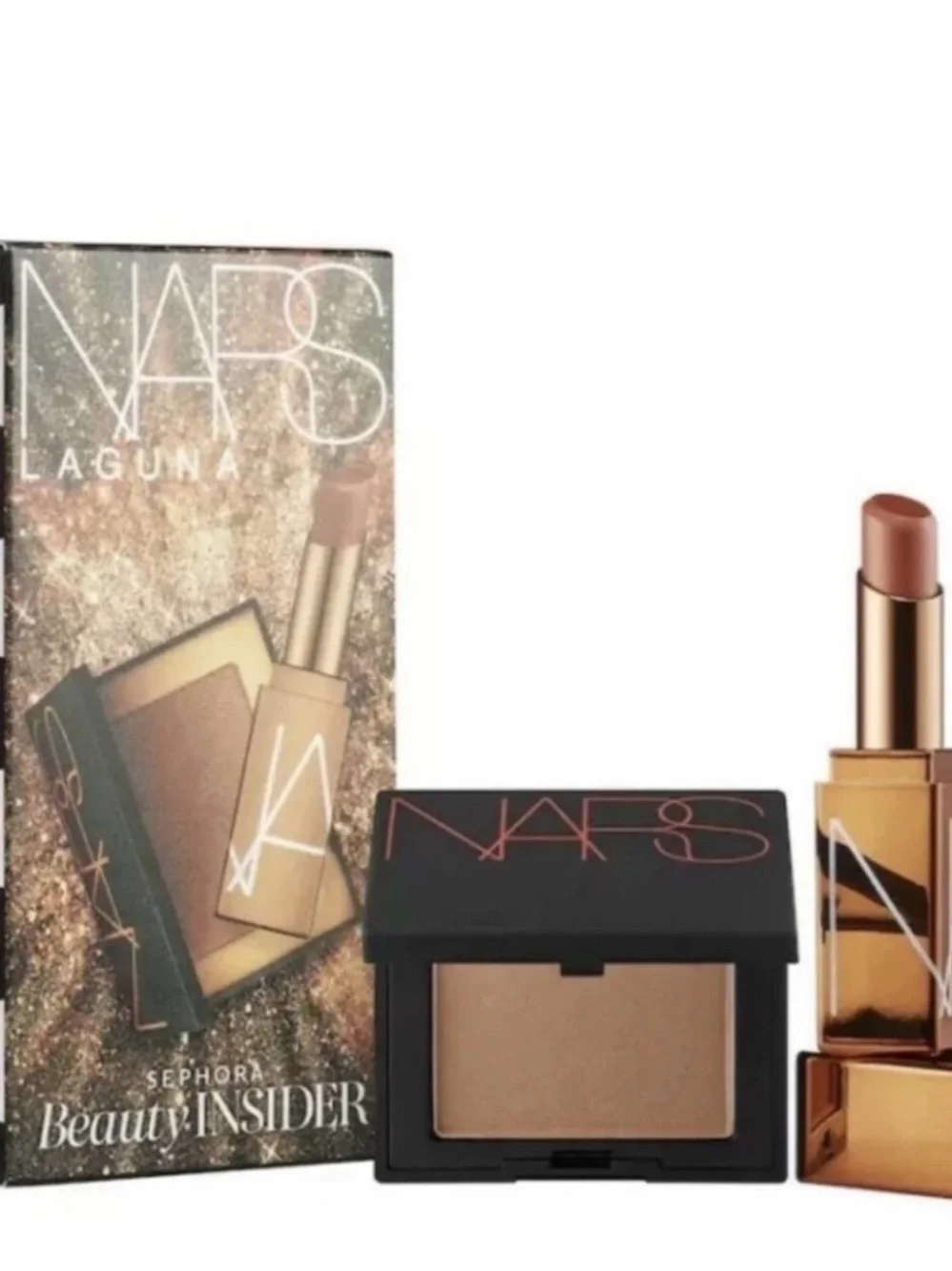 NARS Laguna Bronzer & Lipstick Duo 🤎, Beauty Insider Kit, BNIB